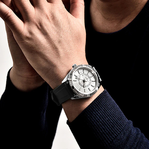 Reloj de Negocios para Hombre, Acero Inoxidable, Resistente al Agua 100M, Movimiento MIYOTA Shi Ying, Reloj Casual - Product Image 6