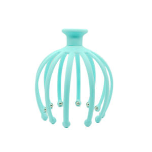 Venta directa de fábrica masajeador de cabeza de pulpo portátil con 12 garras rodillo de masaje de meridianos giratorio masajeador de cuero cabelludo - Product Image 5