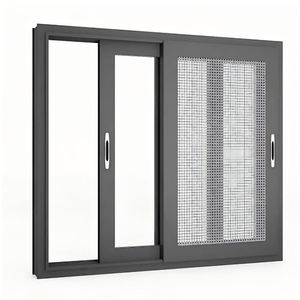 Fenêtre coulissante en aluminium blanc de haute qualité et à prix abordable, pour maximiser la lumière et l'espace dans les maisons modernes - Product Image 2