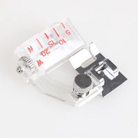 Pied presseur multifonctionnel pour machine à coudre domestique CY-6290, accessoire de machine à coudre électrique pour ourlets et petits tubes