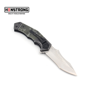 Couteau <span class=keywords><strong>de</strong></span> poche en plastique personnalisable OEM G10 pour le camping, la survie et les activités <span class=keywords><strong>de</strong></span> plein air Design pliant - Product Image 4