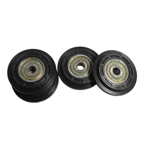 Roda de <span class=keywords><strong>Nylon</strong></span> Plástica com Rolamento de 30KG de Capacidade, 6x39x8MM, Roda de Polia com Rolamento de <span class=keywords><strong>Nylon</strong></span> - Product Image 2