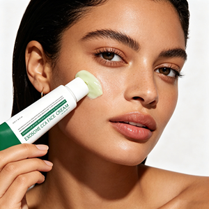 Crème Hydratante et Apaisante Quotidienne à la Centella Asiatica, à Action <span class=keywords><strong>Rapide</strong></span> et Légère, <span class=keywords><strong>Produit</strong></span> Coréen pour la Peau - Product Image 2