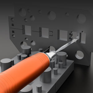 LW-07U Ultrasone Slijpmachine Industriële Pneumatische Vijl <span class=keywords><strong>Machine</strong></span> Mal Heen En Weer Bewegende Linker En Rechter Swing Polijstmachine - Product Image 4