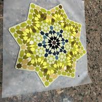 Nouveau design 2026 Tapis en silicone haut de gamme pour chicha, style allemand, coloré et antidérapant
