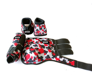 Set di attrezzature per cavalli che cavalcano <span class=keywords><strong>stivali</strong></span> sportivi sacchetti di fieno mosca maschera stampa giocatore - Product Image 6