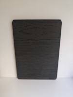 Feuille de PVC gaufrée Jiepin, OEM/ODM personnalisée, écologique, résistante aux rayures, facile à installer pour la décoration murale intérieure