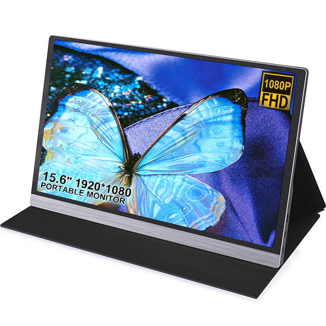 Factory Supply 12.5 Inch 1080p Ultra-Thin Laptop Portable Monitor 12 V HD Triple or Dual IPS LED Panel Touch Screen