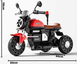 Moto électrique 6V pour enfants, jouet à roulettes pour bébés, avec fonction Bluetooth - Product Image 4