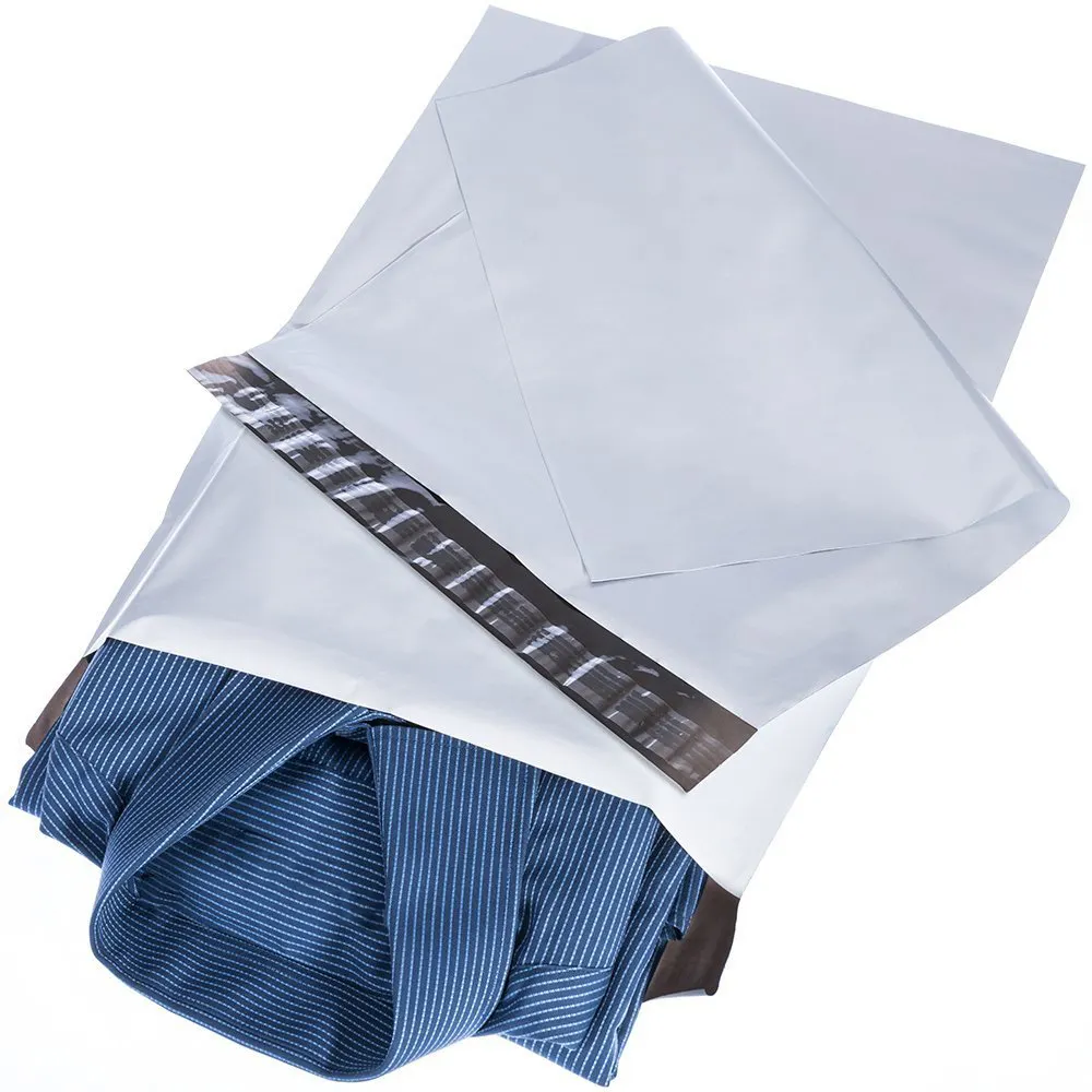 Individuelle Größe 12 × 15,5 wasserdichte Versandtaschen mittlere Versandumschläge selbstdichtende Polyethyldose für Kleidung kleingewerbe
