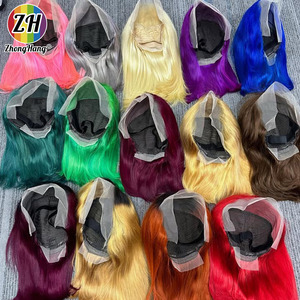Peluca de cabello humano virgen peruano sin procesar, peluca de cabello humano con encaje frontal de alta definición, vendedores, peluca de cabello humano Bob corto - Product Image 1