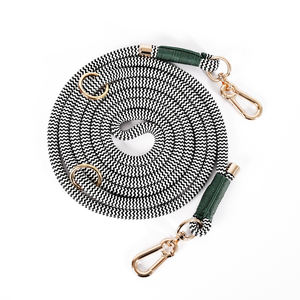 Guinzaglio per Cani Senza Mani per Corsa, Produzione Personalizzata all'Ingrosso, Guinzaglio di Lusso Intrecciato in Nylon Fatto a Mano - Product Image 1