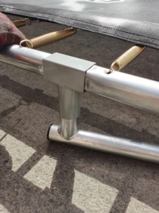 8x12ft trẻ em trong đất hình chữ nhật sân sau Trampoline cho nhảy cho chơi & tập thể dục - Product Image 2