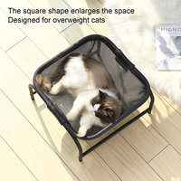 Grand lit pour chat, hamac carré pour animaux de compagnie, lit de couchage pour chat, lit pour chien, vente en gros
