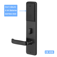 Cerradura de Puerta Electrónica Sin Llave de Acero Inoxidable Puro SUS 304, con Certificación RFID CE FCC, Sistema de Hotel, Cerradura con Tarjeta de Hotel, Cerradura Inteligente