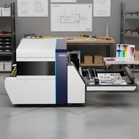 Nueva Impresora Digital de Cartón de Una Sola Pasada con Cabezal de Impresión HP PageWide A3 de 4 Colores para Impresión de Cartón Corrugado y Cajas de Cartón