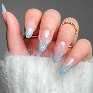 Ongles pressés de haute qualité Impress Press on Nails pour femmes, capsules de luxe transparentes roses, pointes d'ongles amovibles, ongles artificiels - Product Image 5