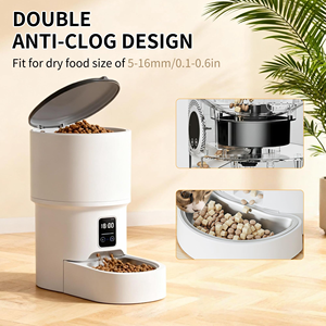 Intelligent Modern Durable Pet Automatic Feeder 4-Liter Capacity Supports <b>Remote</b> <b>Control</b> Via Mobile Phone with Video Interaction - Product Image 4