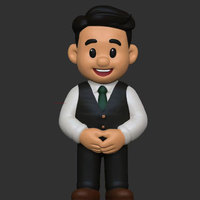 Figurine d'action en résine personnalisable modèle de dessin animé mobile pour le jeu de rôle améliore le jeu créatif et imaginatif