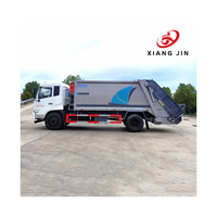 Camion compacteur à ordures de haute qualité de Chine, 8 mètres cubes, 10 mètres cubes, camion à ordures de 8 tonnes, 10 tonnes