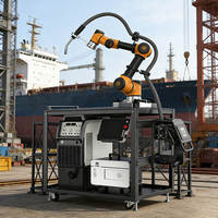 Robot de soudage industriel à 6 axes, bras de robot de soudage MIG TIG à arc, manuel, neuf, pour la fabrication métallique, l'automobile