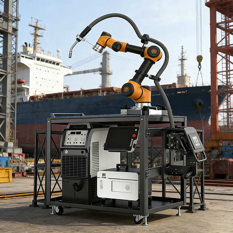 6 Axis Industrial Welding Robot Arm MIG TIG Arc Welding Robot Manual ...