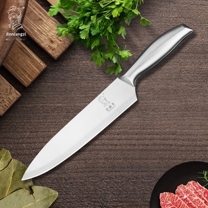 <span class=keywords><strong>Couteau</strong></span> de <span class=keywords><strong>chef</strong></span> pour la restauration, forgé en une seule pièce, manche en acier creux, lame en acier inoxydable 30Cr13, tranchant, 8 pouces, antiadhésif - Product Image 2
