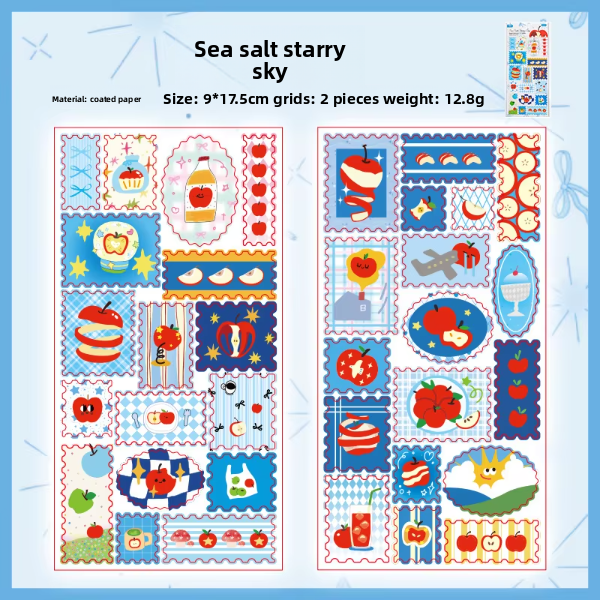 Luz de estrellas de sal marina