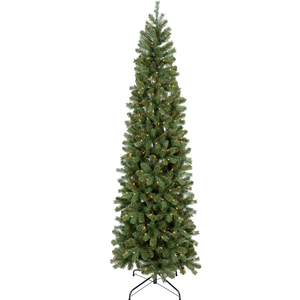 The Wholesale <b>Slim</b> Christmas <b>Tree</b> Indoor and Outdoor Pvc Decorated Christmas Pe <b>Tree</b> - Product Image 1