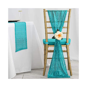 Low MOQ Disposable <b>Chair</b> <b>Sash</b> for Wedding Banquets and Home Use - Product Image 1