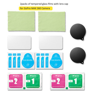 Films de protection d'écran en verre trempé pour <span class=keywords><strong>Go</strong></span> <span class=keywords><strong>Pro</strong></span> Hero MAX MAX2 - Product Image 6