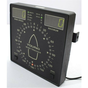 Indicateur de vitesse du vent Young Wind Tracker Display 06206 pour navires - Product Image 3