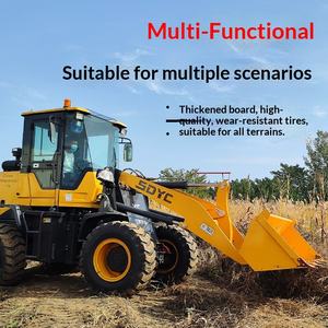 Minibulldozer multifuncional de cuatro ruedas de alta potencia con patas cortas para limpieza de estiércol en pequeñas explotaciones agrícolas - Product Image 1