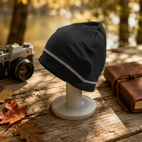 Bonnet unisexe en polyester de haute qualité pour l'hiver avec motif camouflage brodé en 3D pour la plage et les voyages