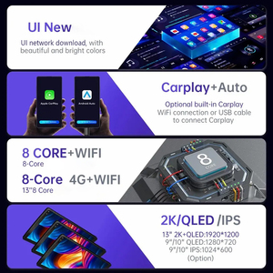 Radio con GPS para coche, reproductor con <span class=keywords><strong>android</strong></span>, 8 núcleos, 2K, pantalla táctil IPS, resolución de 2000X1200, 7862/7708, carplay, DSP, 4g, sim, ventilador de CPU, BT, DVD, estéreo, 10 pulgadas - Product Image 6
