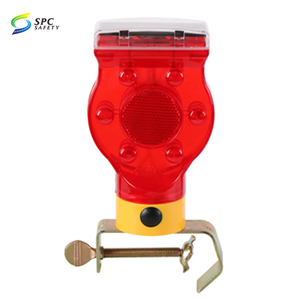 360 độ xoay Red BRIGHT <span class=keywords><strong>LED</strong></span> nhấp nháy Strobe Beacon tín hiệu ánh sáng năng lượng mặt trời chướng ngại vật đèn cảnh báo - Product Image 4