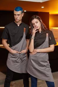 زي موحد للموظفين في المقاهي والمطاعم، ملابس عمل احترافية للضيافة في مناطق تقديم الطعام للرجال - Product Image 5