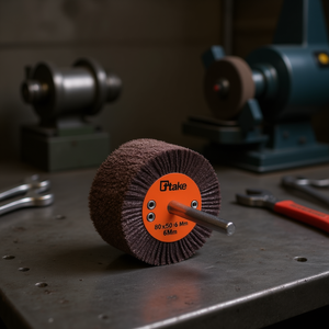 Disco de Lija Ttake de 80x50x6 mm con Eje de 6 mm para Pulir y Desbastar - Product Image 3