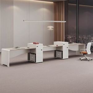 Espace de travail moderne Cloison de travail Table de personnel Meubles de bureau modulaire 1 2 3 personnes Poste de travail - Product Image 1