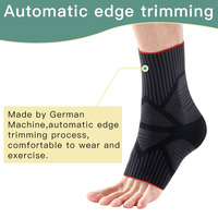 Haut de gamme sport basket-ball pied chaussette Compression cheville soutien manchon orthèse pour homme enveloppement course chaussettes cheville orthèse