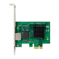 Adaptateur réseau Ethernet interne 2,5 G PCIe X1 avec port RJ45 unique, prise en charge du démarrage PXE multi-Gigabit et de l'UEFI