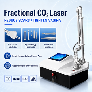 Appareil de resurfaçage cutané au laser fractionné CO2 10600nm pour l'élimination des cicatrices, des vergetures, de l'acné et des rides, équipement portable pour salon de beauté - Product Image 1