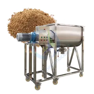 Misturador De Fita Comercial Café Em Pó De Aço Inoxidável Seco Pó Mix Máquina Food Powder Spice Mixer com Spa