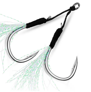 Anzuelos de Pesca Mustad Rojos de Metal de Alta Calidad, Tamaño 3/0, para Pesca en el Mar con Flasher Luminoso, Hechos en China - Product Image 4