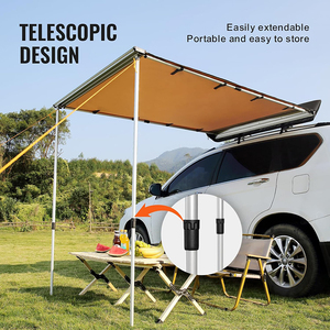 Carpas de Techo para Autos SUV/4x4/4wd de Alta Calidad de 2.5*3m con Toldos Laterales Retráctiles para <span class=keywords><strong>Auto</strong></span>/Techo, Fábrica OEM Awnlux - Product Image 5