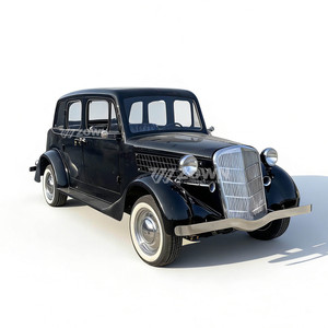 Voiture classique de luxe rouge haut de gamme, vintage et élégante, avec couleurs optionnelles et logos personnalisables - Product Image 1