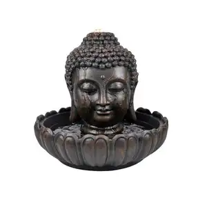 Small Buddha Fountain Garden with Solar Panel