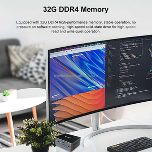 Micro Pc Mini Ordinateur dans tel N100 8G/16G DDR5 3200MHz 4Core M.2 Nvme HD2.0 DP 4K 60hz Home Gamer PC Assemblé Ordinateur de Bureau - Product Image 5