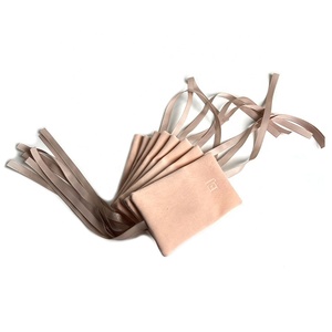 Bolsa de Joyería Personalizada con Logotipo en Relieve, Color <span class=keywords><strong>Rosa</strong></span> Pálido Melocotón - Product Image 5