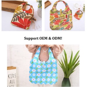 Bolsas de Compras Reutilizables Plegables con Estampado, 41x39cm, Plegables en Bolsa, Impermeables, para Compras, Playa, Mercado, Regalos, al por Mayor, OEM, 13 Diseños - Product Image 3